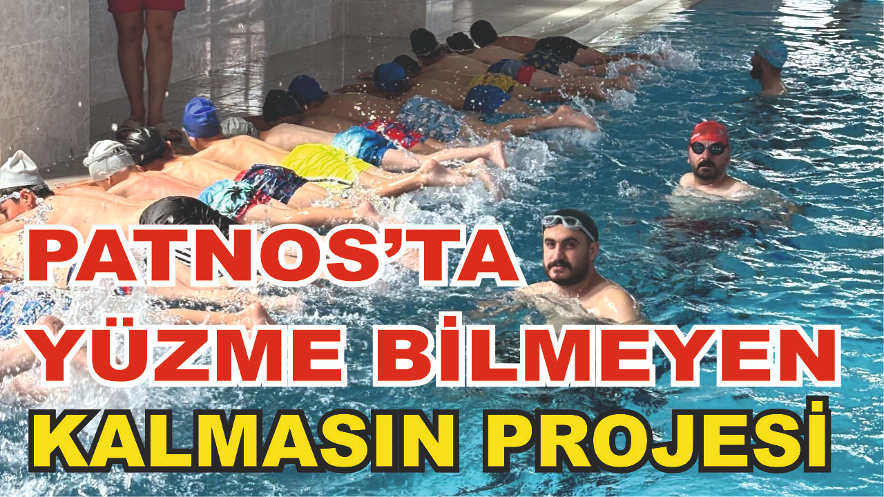 Patnos’ta “Yüzme Bilmeyen Kalmasın” Projesiyle Yüzlerce Genç Su ile Buluşuyor