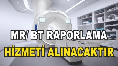 6 AYLIK MR/ BT RAPORLAMA HİZMETİ ALINACAKTIR