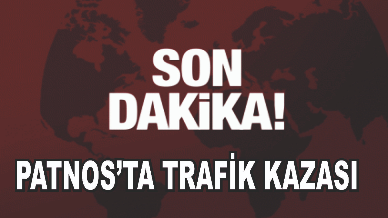 Patnos'ta Trafik Kazası
