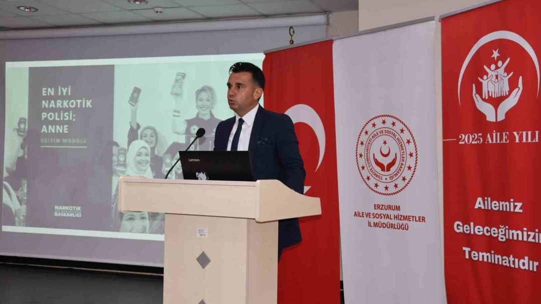 Erzurum’da "En İyi Narkotik Polis: Annedir" eğitimi