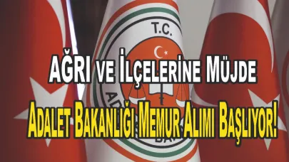 Adalet Bakanlığı Ağrı ve İlçelerinde  Sözleşmeli Zabıt Katibi Alımı Yapacak