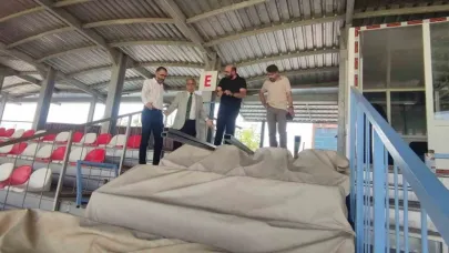 Vanlı gazeteciler, basın tribününün yeniden düzenlenmesi talep etti
