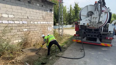 Ağrı İl Özel İdaresi 224 Köyde Kanal Açma Çalışması Yaptı