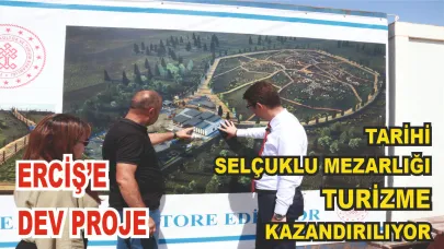Erciş Selçuklu Mezarlığında restorasyon Çalışmaları