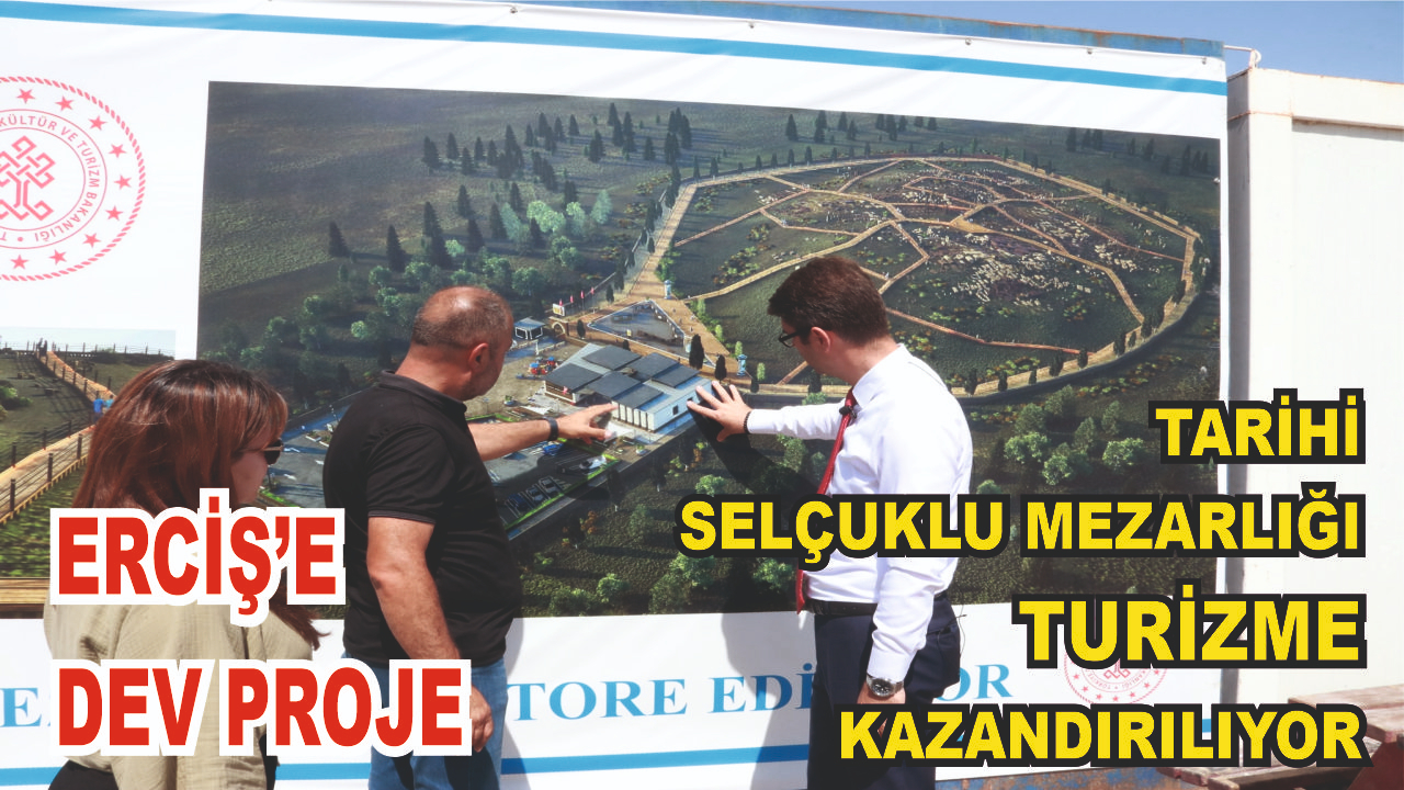 Erciş Selçuklu Mezarlığında restorasyon Çalışmaları