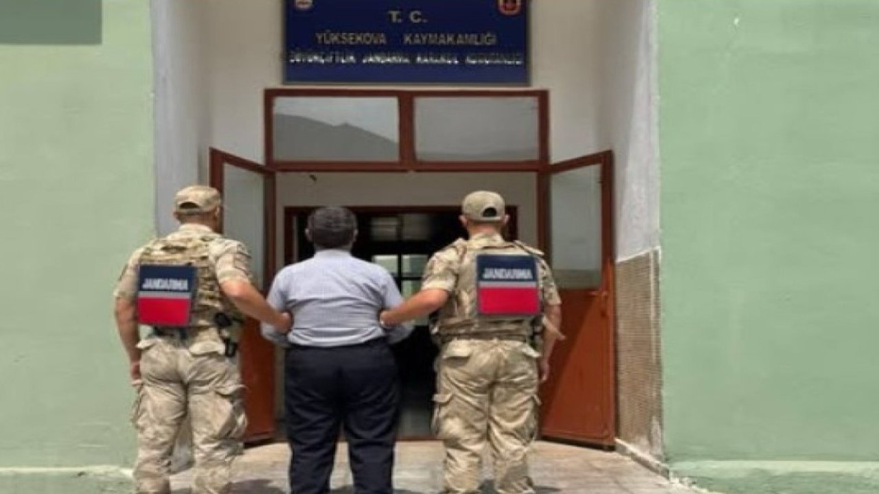 Jandarma 8 yıl 9 ay kesinleşmiş hapis cezası bulunan şahıs yakalandı