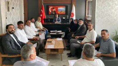 Ağrı İl Müftüsü Din Görevlileriyle Umre Toplantısında Buluştu
