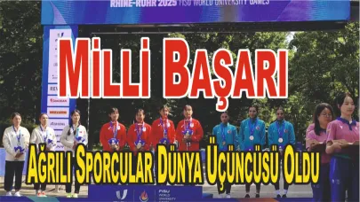 AİÇÜ’lü Sporcu Dünya Üçüncüsü Oldu