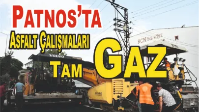 Sıcak Asfalt Çalışmaları Hız Kesmeden Devam Ediyor