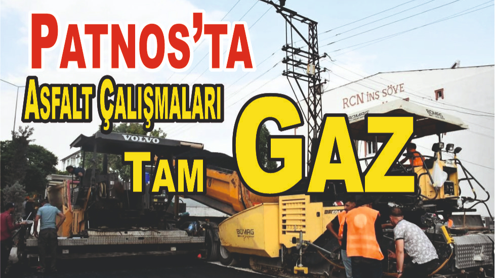 Sıcak Asfalt Çalışmaları Hız Kesmeden Devam Ediyor