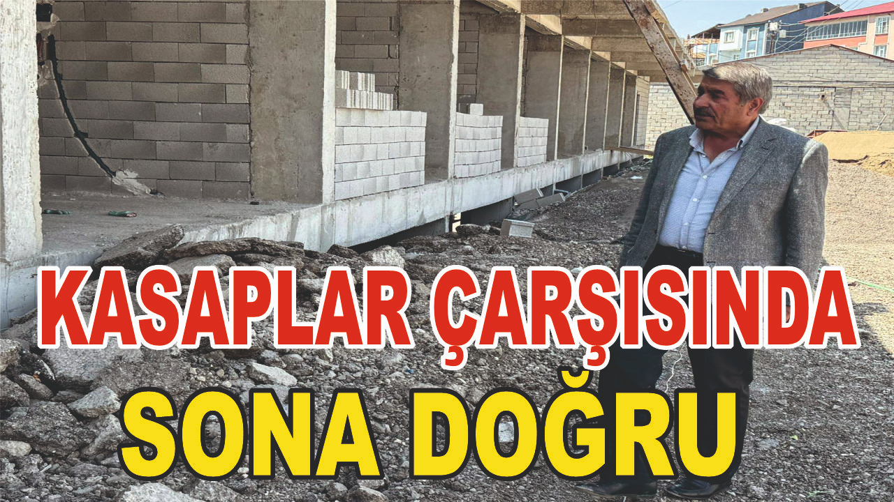 Patnos Yeni Kasaplar Çarşısında Sona Doğru