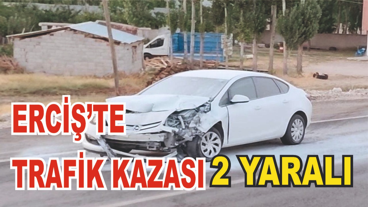 Erciş'te trafik kazası: 3 yaralı