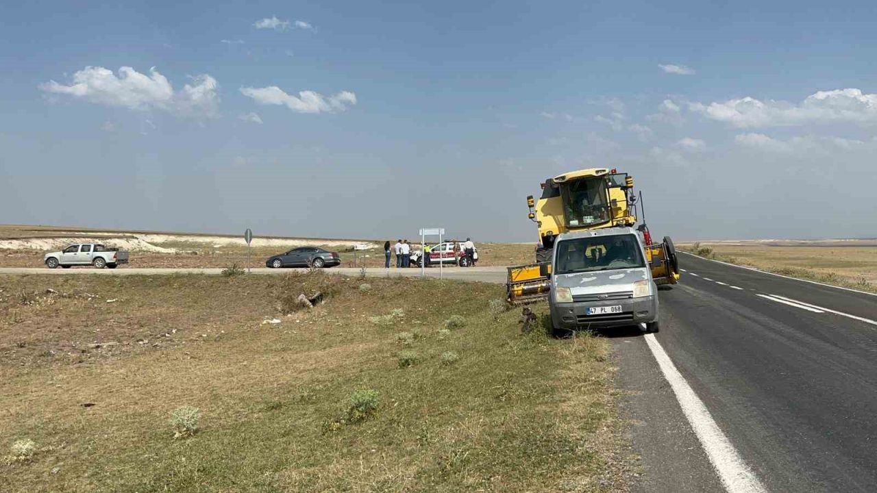 Kars Akyaka’da maddi hasarlı trafik kazası
