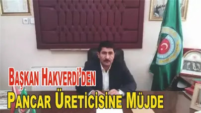 Patnos Şeker Pancarı Üreticilerine Müjde