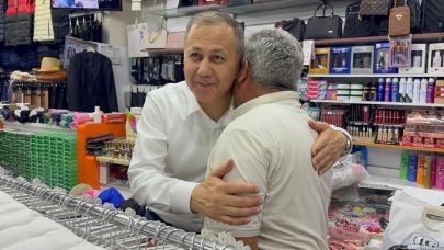 İçişleri Bakanı Ali Yerlikaya Tutak’ta  Esnaf Ziyaretinde Bulundu