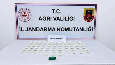 Ağrı’da 786 Gram Metamfetamin Ele Geçirildi