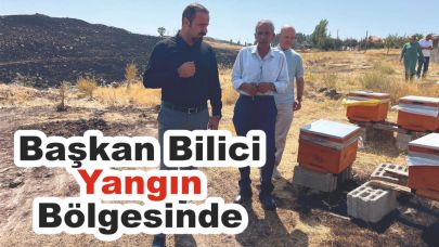 Erciş Belediye Eş Başkanı Bilici'den Yangın Mahallesine Ziyaret