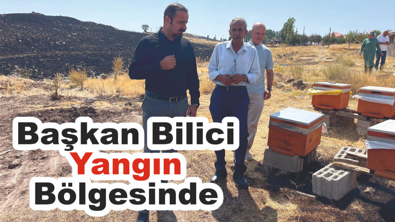 Erciş Belediye Eş Başkanı Bilici'den Yangın Mahallesine Ziyaret