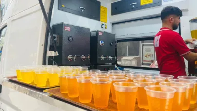 Doğubayazıt’ta Vatandaşa Serinlik Molası