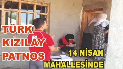 Türk Kızlay Patnos Şubesi 14 Nisan Mahallesinde