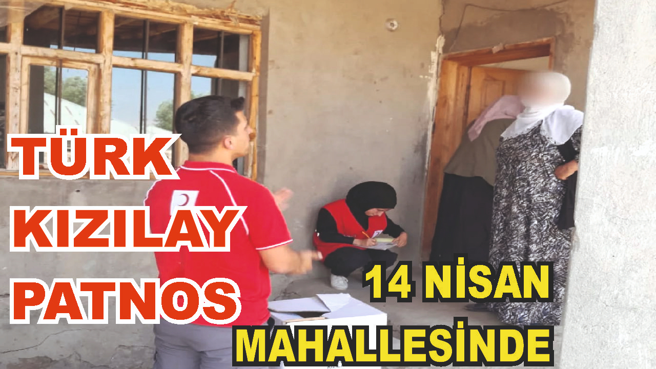 Türk Kızlay Patnos Şubesi 14 Nisan Mahallesinde