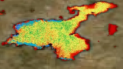 Van Gölü kirliliği uydudan bile görünüyor