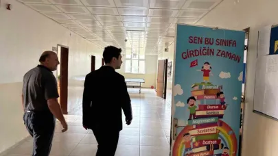 Kaymakam Tutal’dan Cilavuz Köy Enstitüsüne ziyaret