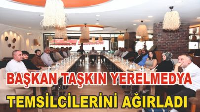 Başkan Taşkın Yerel Basın Mensupları ile Buluştu