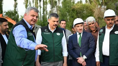 Erzurum Sivridere Göleti çiftçiye can damarı olacak