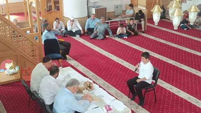 Yaz Kur’an Kursu öğrencileri arası ‘Hadis ve süre’ ezberleme yarışması düzenlendi