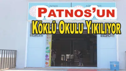 Patnos’un Eğitim Çınarı Tarihe Karışıyor