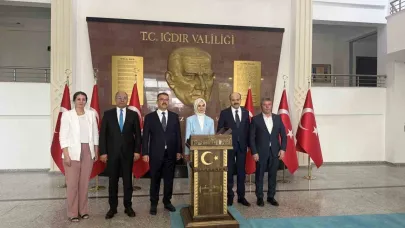 Aile ve Sosyal Hizmetler Bakanı Mahinur Özdemir Göktaş, Iğdır’da