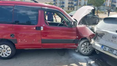 Van'da zincirleme kaza: 1 yaralı