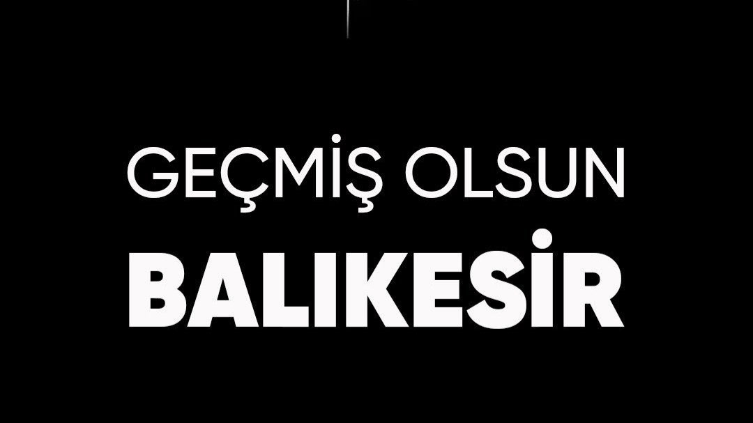 Geçmiş Olsun Mesajı