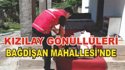 Türk Kızılay Patnos Bağdişan Mahallesinde