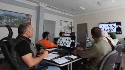 Erzurum'da ekipler kuşların göç rotalarını belirliyor