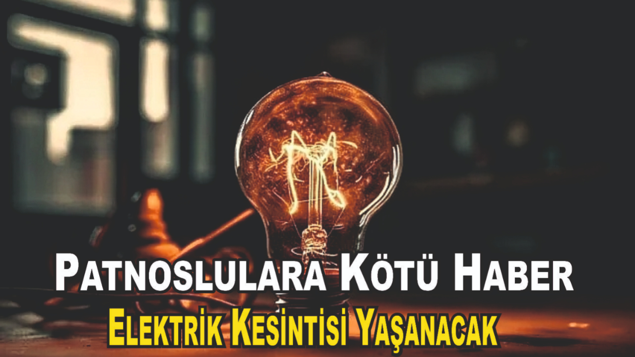 Patnos’ta 13 Ağustos’ta geniş kapsamlı elektrik kesintisi yaşanacak