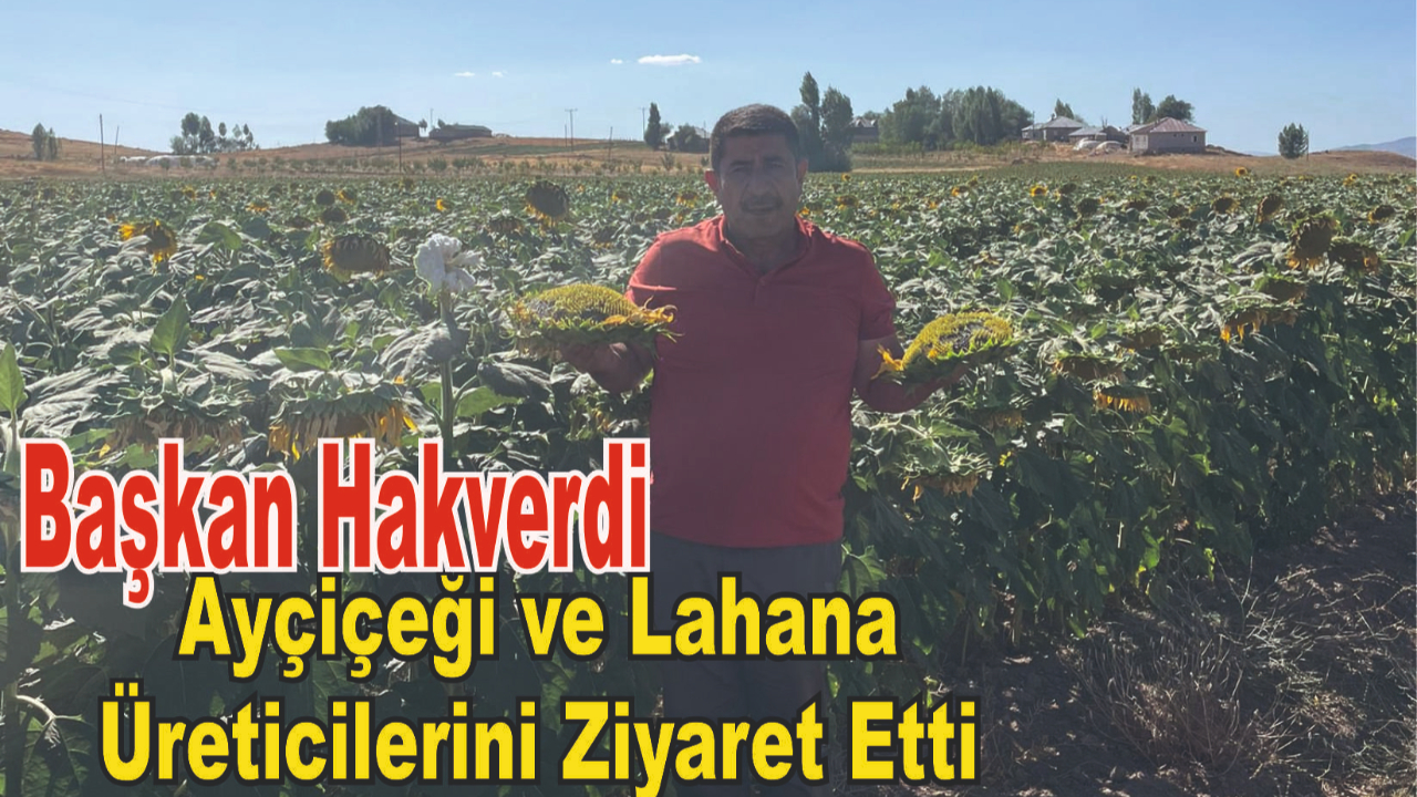 Patnos’ta Üreticilere Ziraat Odası Desteği