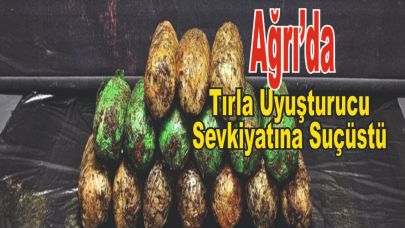 Ağrı’da Tırda 18 Kilo Metamfetamin Ele Geçirildiğini