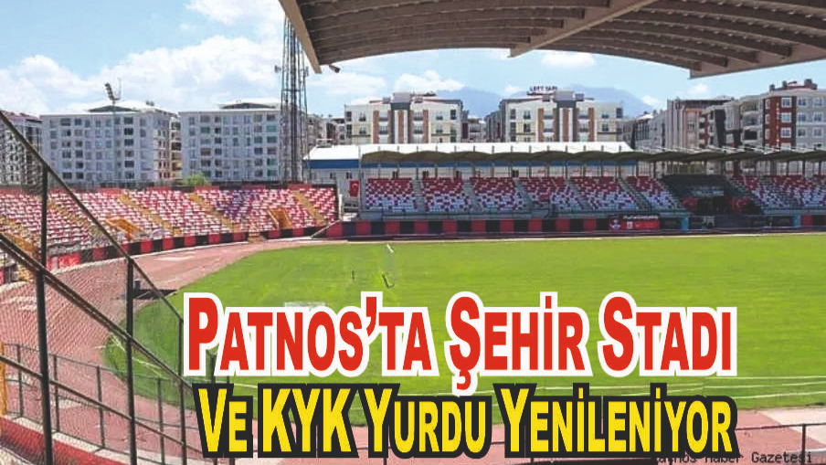 Patnos'ta Spor Sahaları Yenileniyor