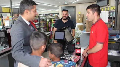 Ağrı Hamur Kaymakamı Mahir, veda etti
