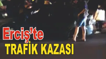 Erciş'te Trafik Kazası