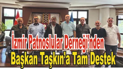 İzmir Patnoslular Derneği’nden Patnos Belediyesi’ne Dayanışma Ziyareti