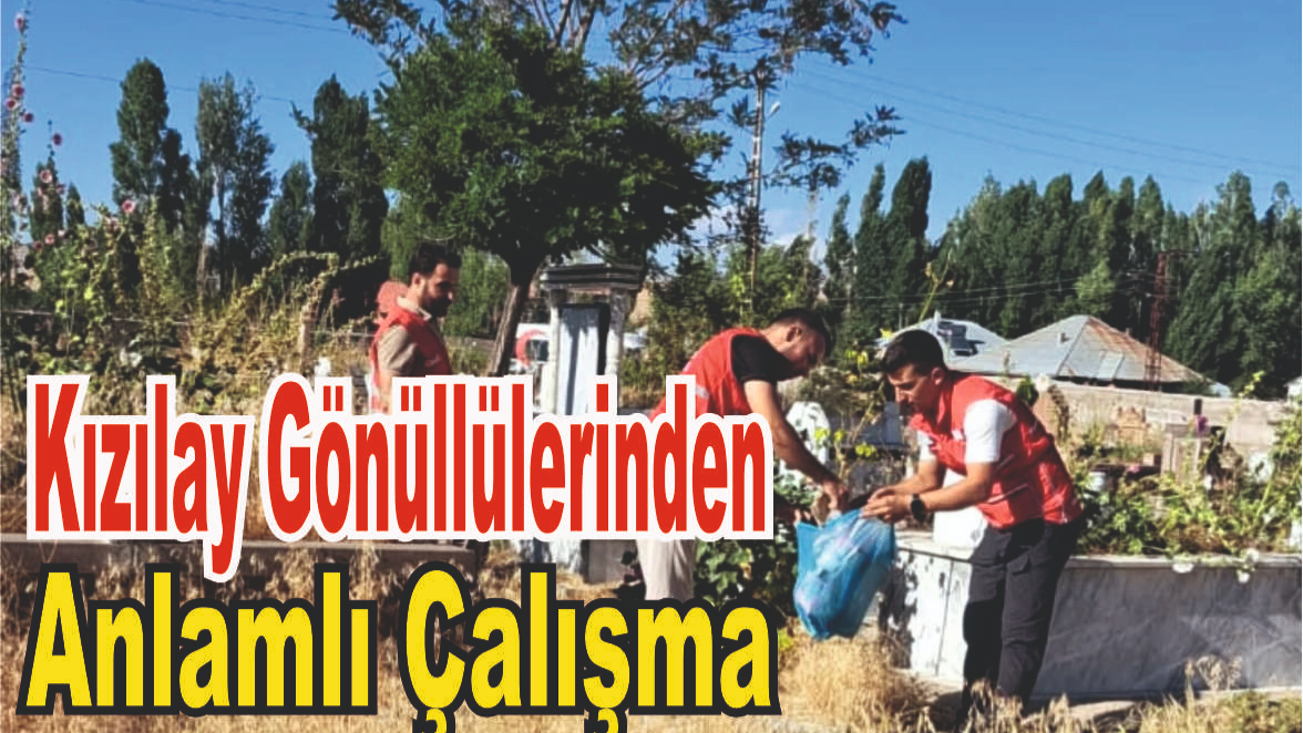 Kızılay Gönüllülerinden Anlamlı Çalışma