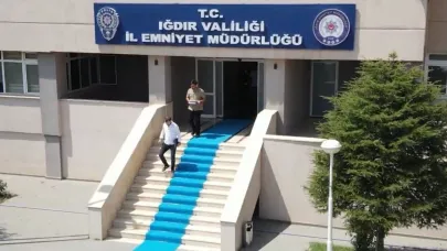 Polis Iğdır’da 2 yabancı uyruklu kaçak göçmen yakalandı