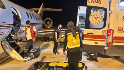 Ağrı’da Ciddi Kırık Tespit Edilen Hasta Ambulans Uçakla Ankara’ya Sevk Edildi