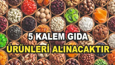 GIDA ÜRÜNLERİ SATIN ALINACAKTIR