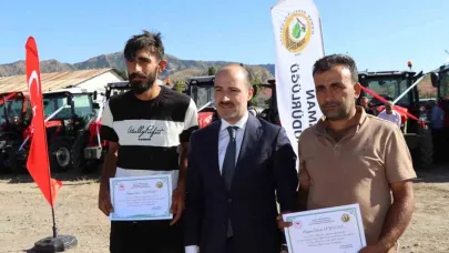 Erzurum'da orman köylülerine ekipman desteği