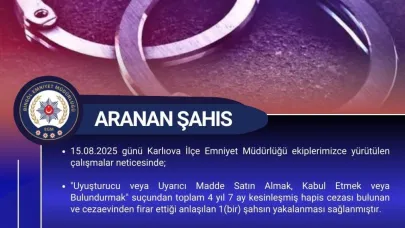 Polis  aranan firariyi yakaladı