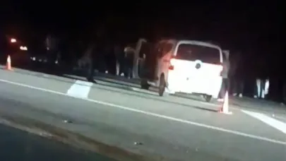 Hafif ticari araç ata çarptı: 1 ölü, 1 yaralı